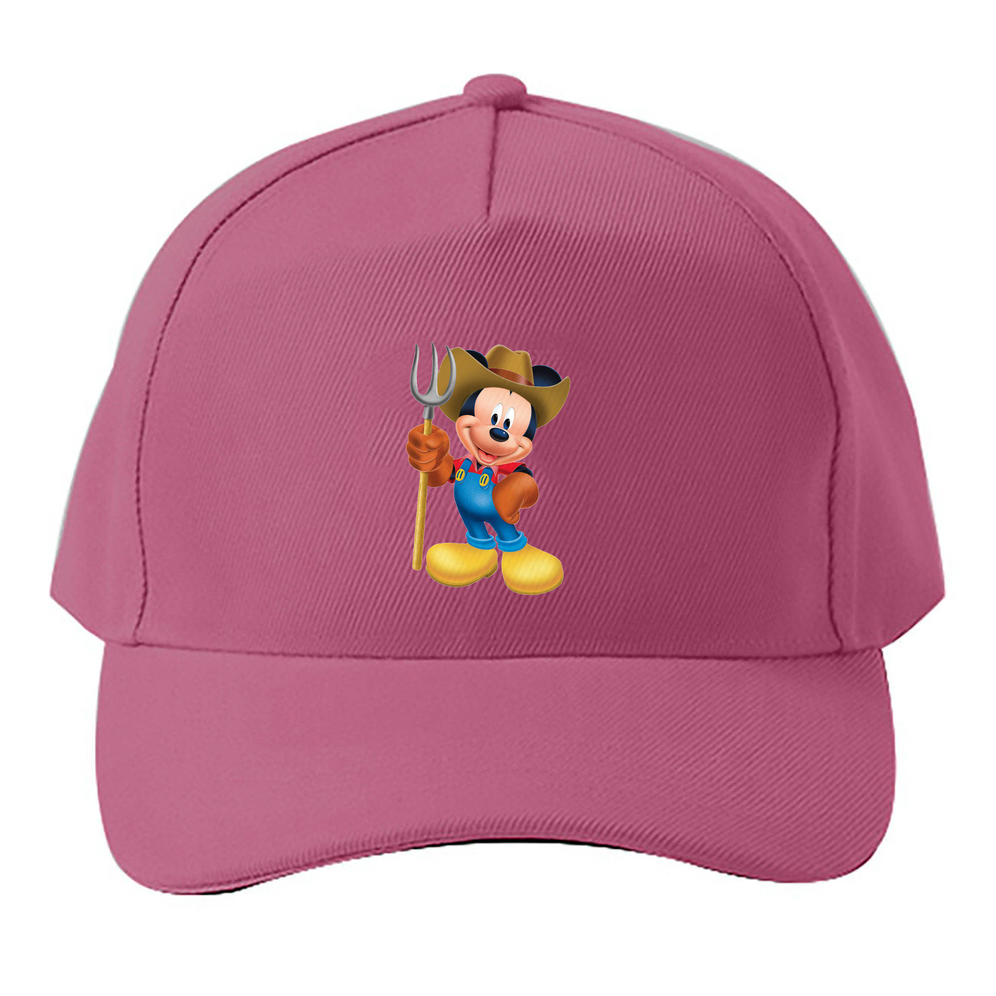 （画像用） ミッキーマウス Mickey Mouse ベースボールキャップ 綿100％ 男女兼用 帽子 スポーツ
